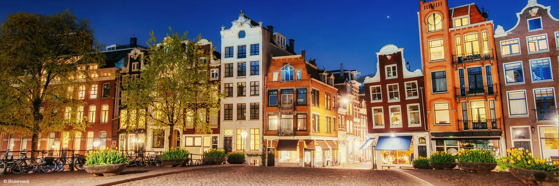 Slider appartements typiques d'Amsterdam