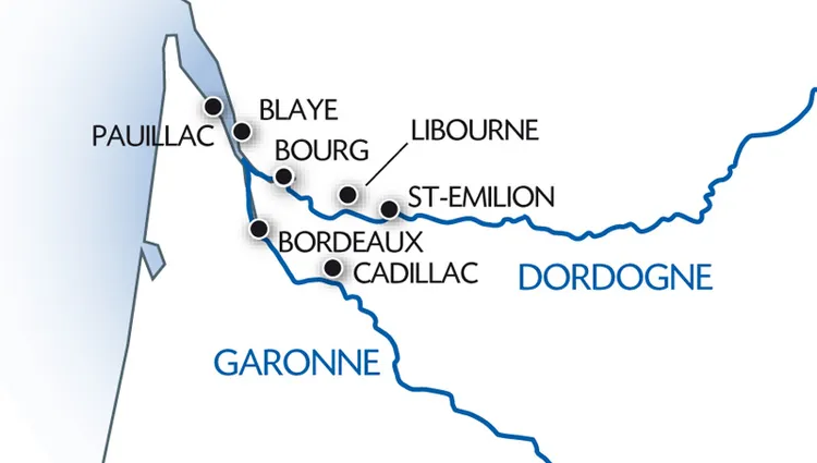 Carte Fluviale Garonne - BOP