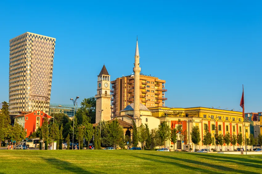 Centre ville de Tirana 