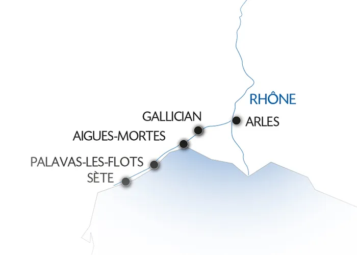 Carte Fluviale Rhone - AVF 