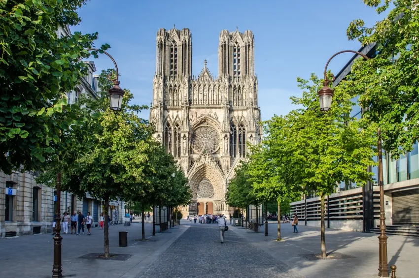 La grande cathédrale de Reims 