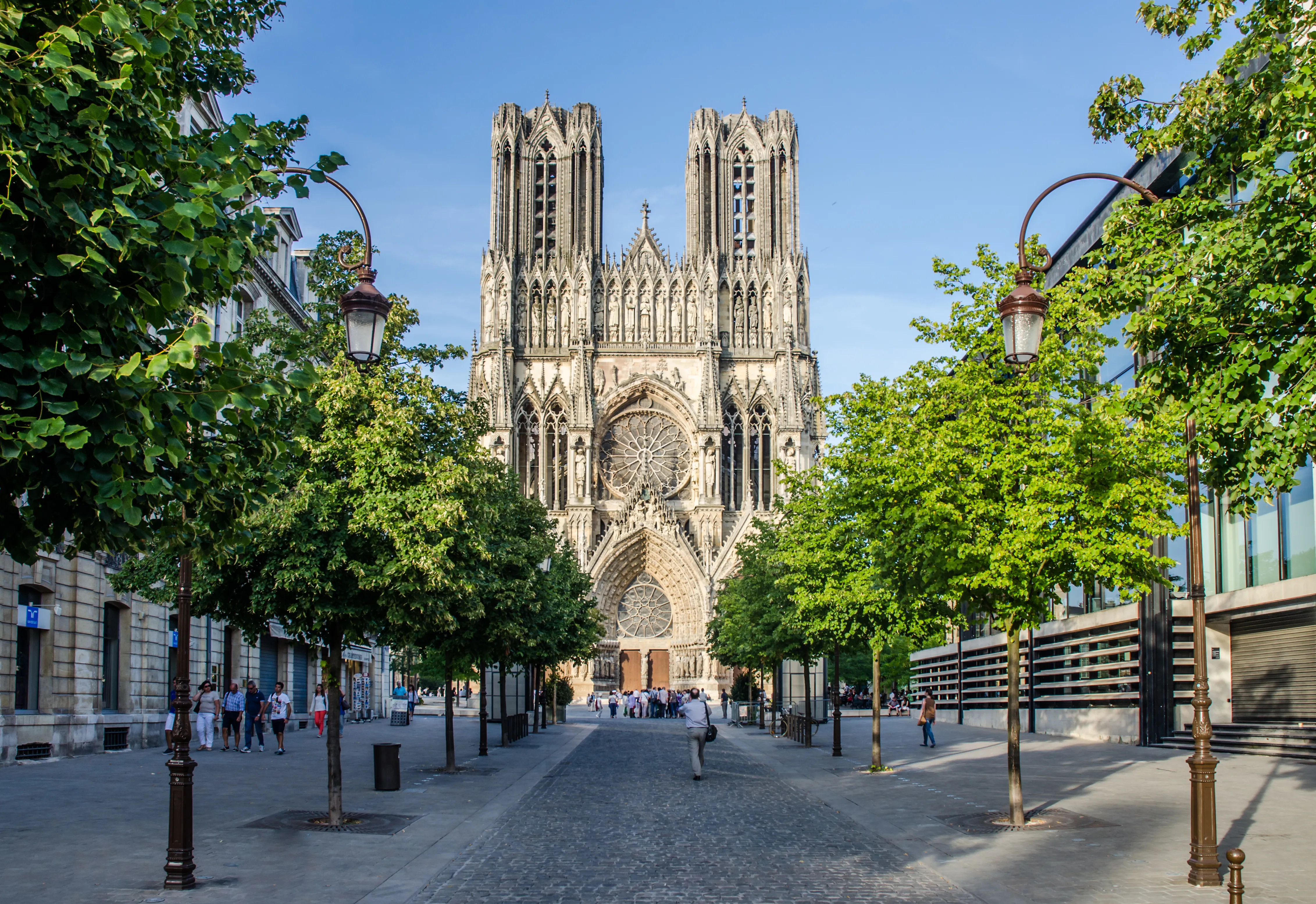 La grande cathédrale de Reims 