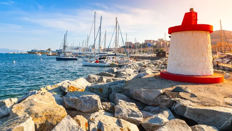 Le port d'Ajaccio 