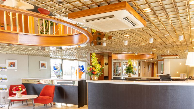 reception desk