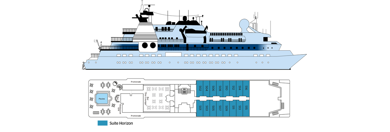 Plan Du Bateau La Belle Des Océans Bateau MV La Belle des Océans | Croisières Maritimes à taille humaine