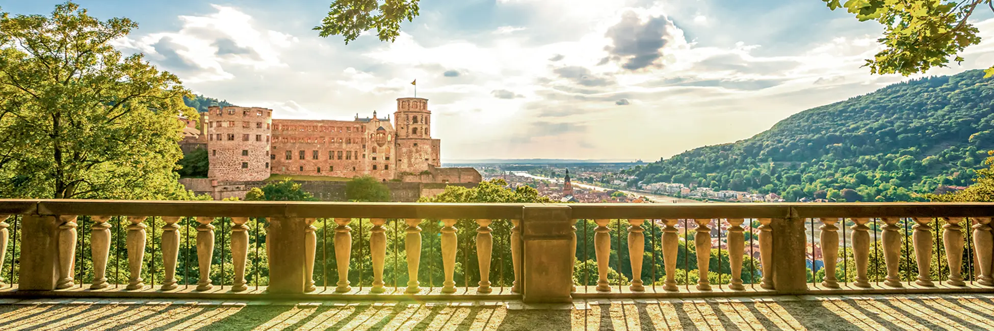 Heidelberg au fil du Neckar 