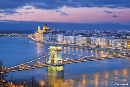 Vignette panorama sur Budapest 