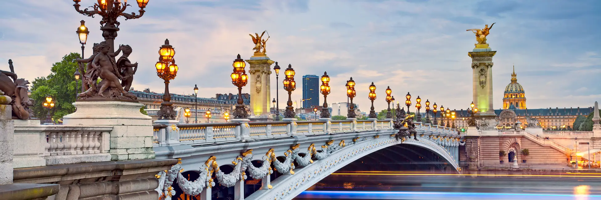 Le pont Alexandre de Paris 