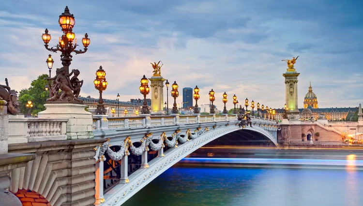 Le pont Alexandre de Paris 