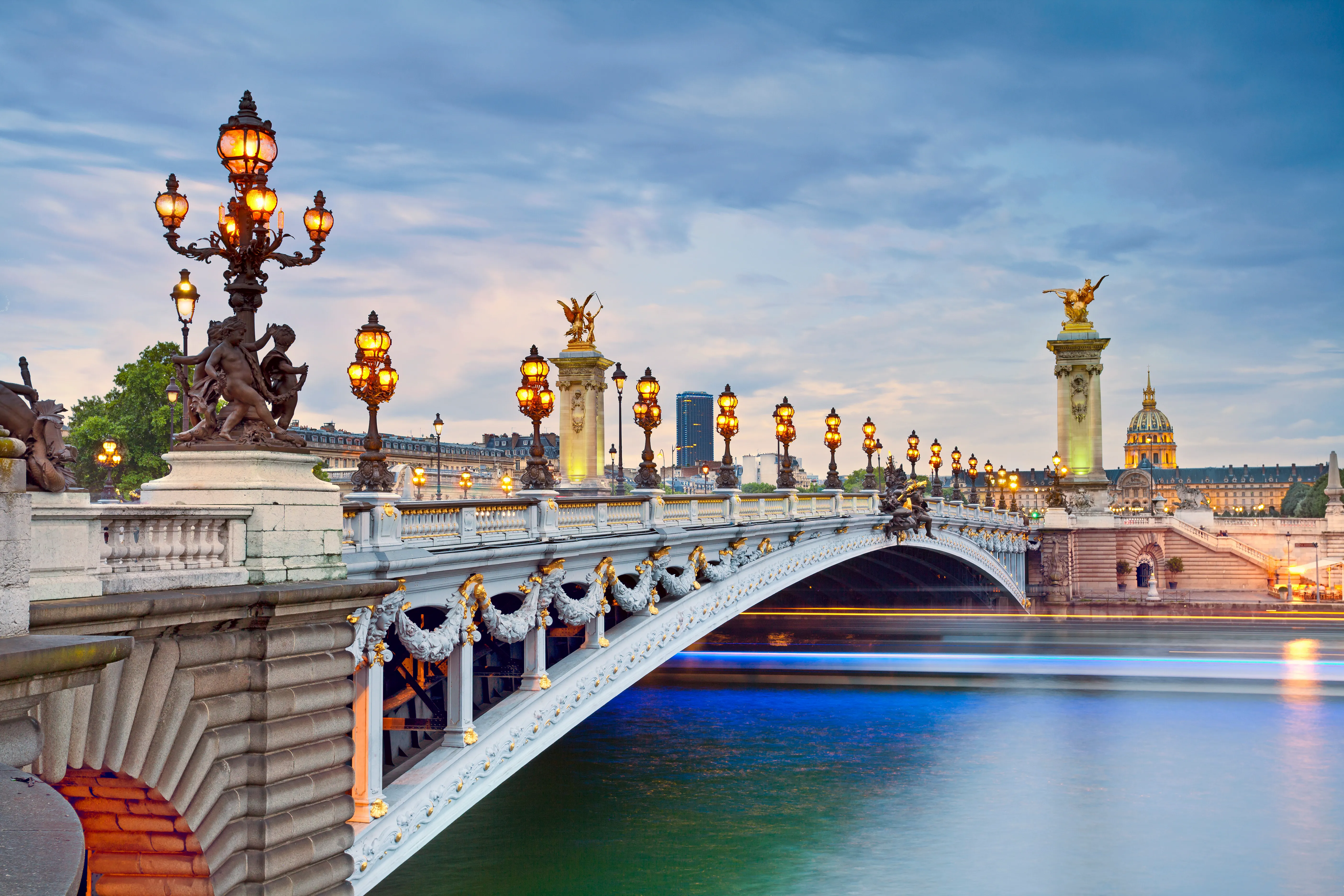 Le pont Alexandre de Paris 