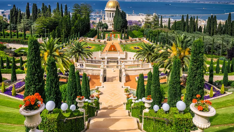 Les terrasses de Bahaïes ou les jardins suspendus de Haïfa