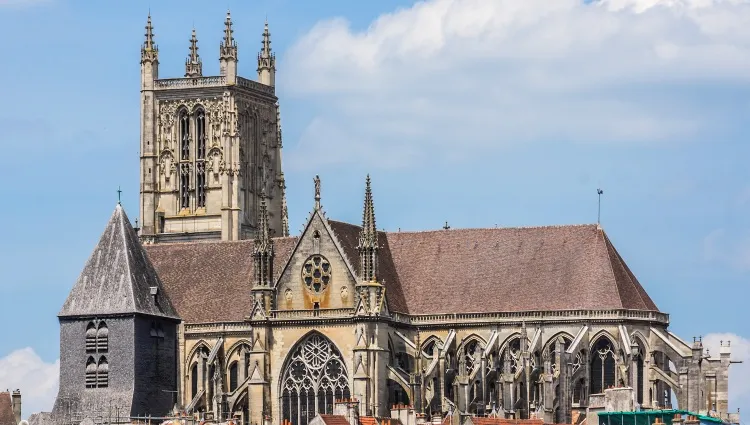 La grande cathédrale de Meaux 