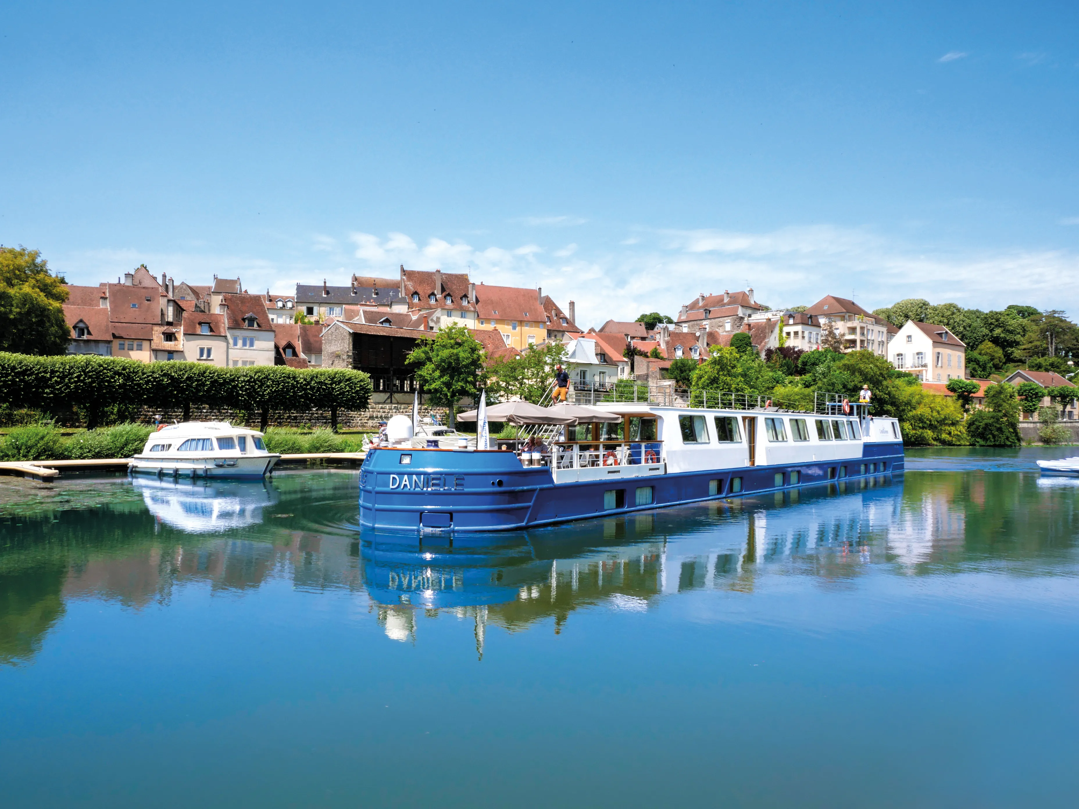 La péniche Danièle en Bourgogne 