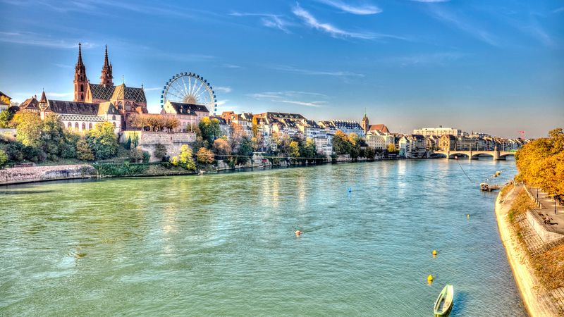 France, Suisse et Allemagne : croisière sur le Rhin vers la région des 3 pays et voyage à bord du train