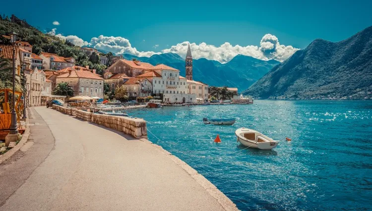 Promenade sur la baie de Kotor 