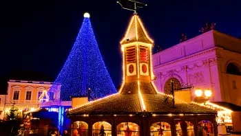 Cabanes en bois du marché de noël de Postdam 