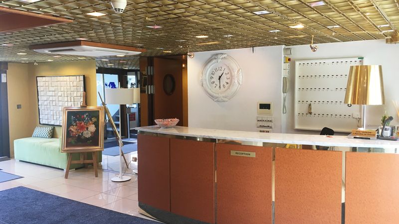 reception desk