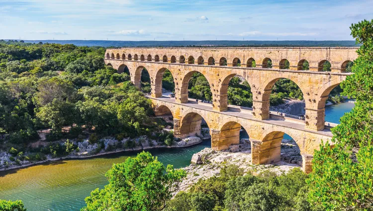 Le grandiose pont du Gard 