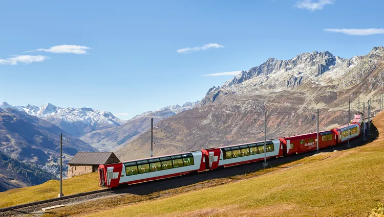 Panorama du glacier express 