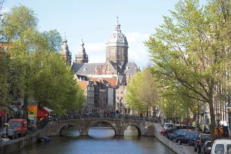 Canaux à Amsterdam