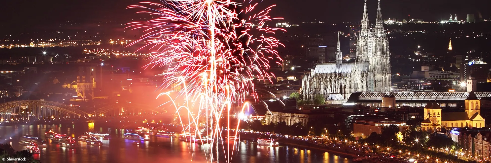 Slider feux d'artifices de Cologne 