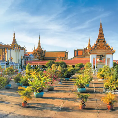 Palais Royal Phnom Penh, Cambodge
