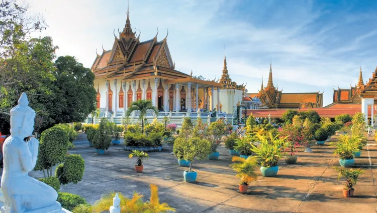 Palais Royal Phnom Penh, Cambodge