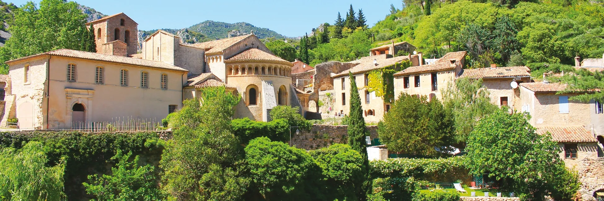 Ville arborée de Saint-Guilhem-le-désert 