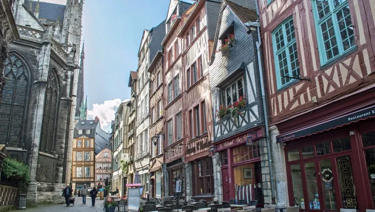 Ruelle à Rouen 