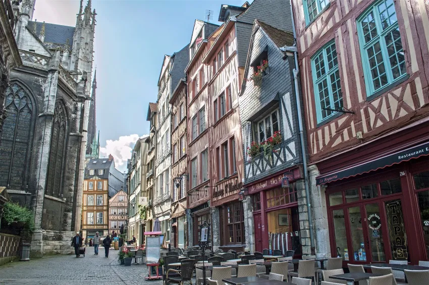 Ruelle à Rouen 