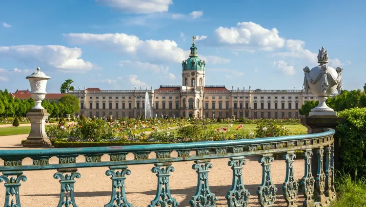 Le parc du château de Charlottenburg 