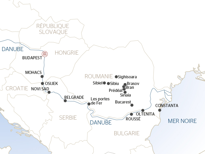 Le Danube et la péninsule balkanique - De Bucarest à Budapest (formule port/port) - 14