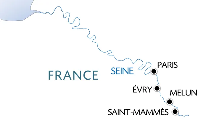 Carte Fluviale Seine - PAP