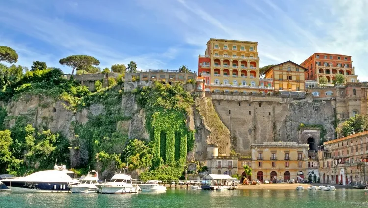 La province italienne de Sorrente 