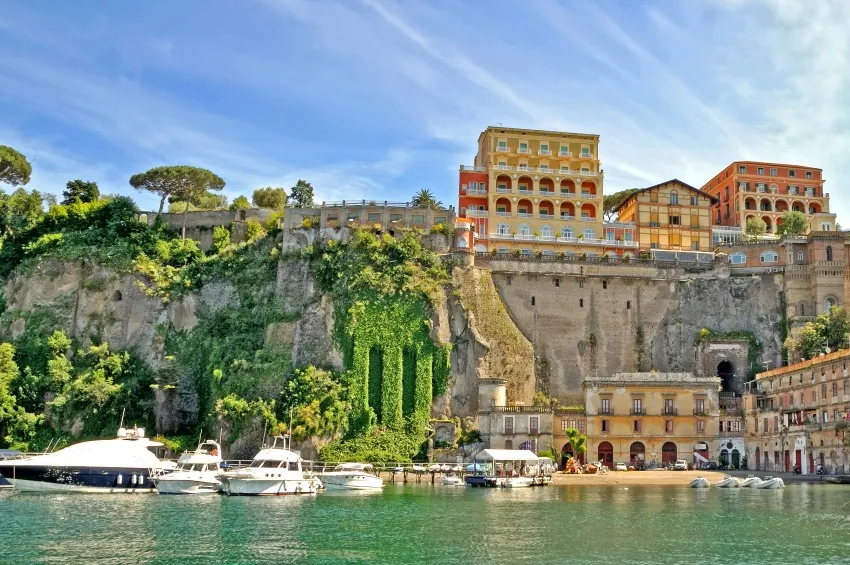 La province italienne de Sorrente 