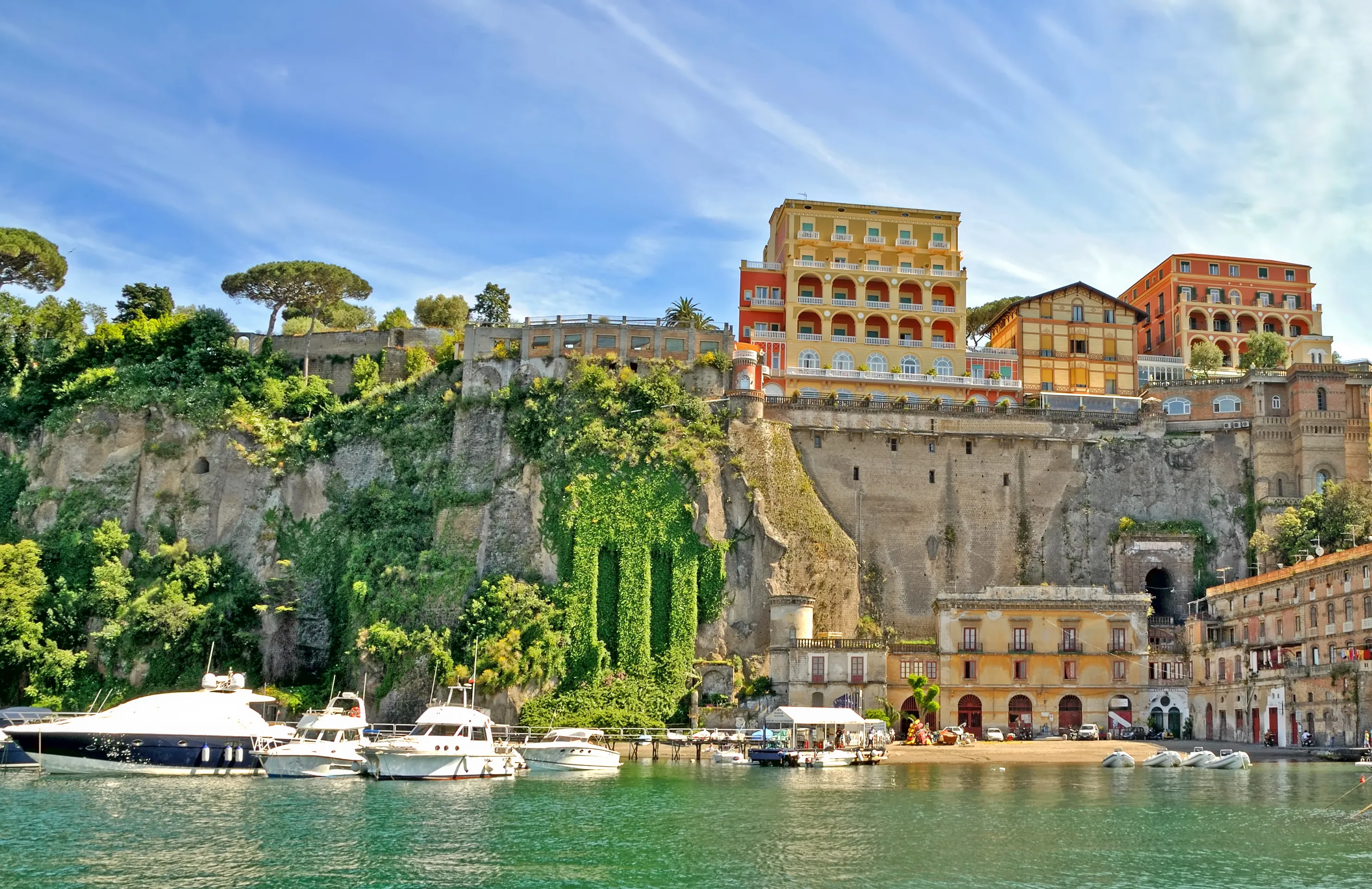 La province italienne de Sorrente 