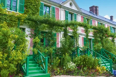 Vignette maison à Giverny 