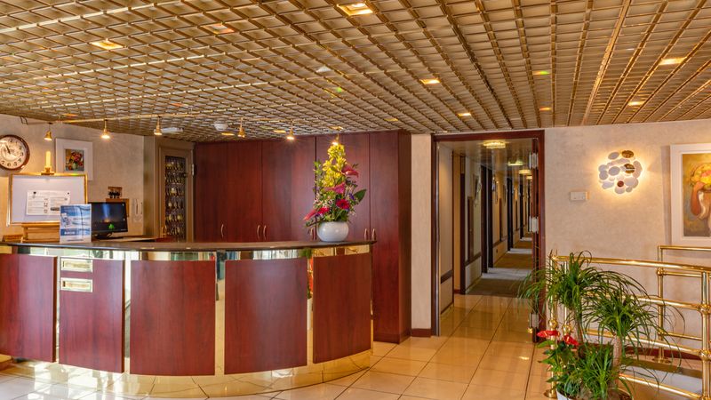 reception desk
