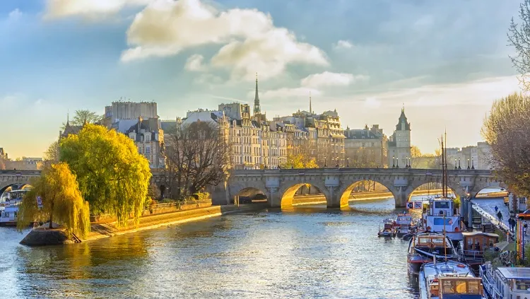 Slider Seine à Paris 