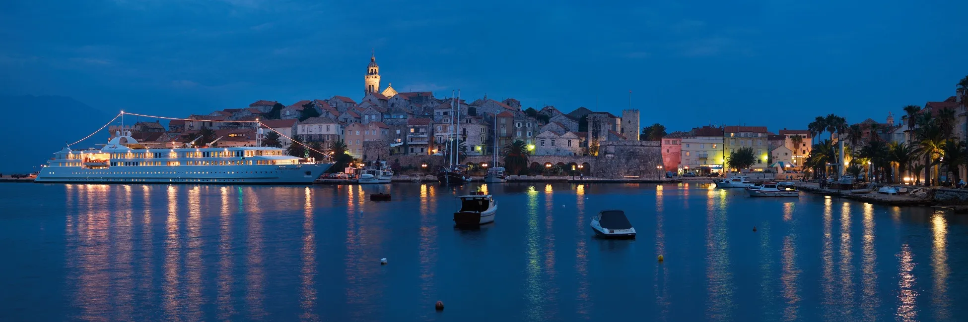 Korcula de nuit