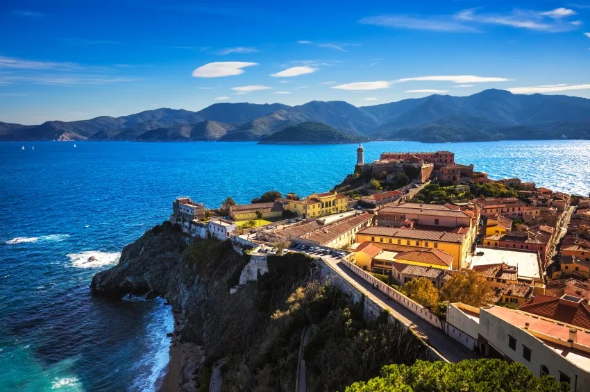 La baie de Portoferraio