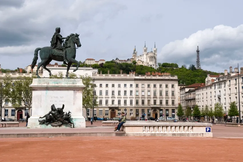 La place de Lyon 