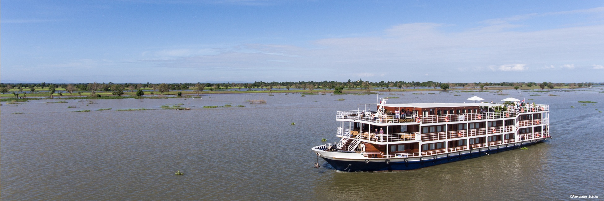 Bateau RV Indochine croisières, cabines, photos CroisiEurope