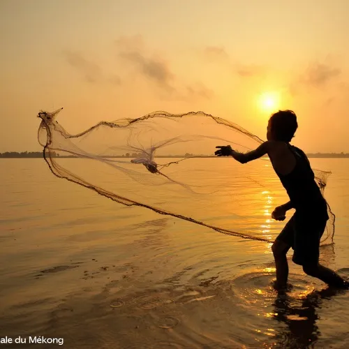 Pêcheur vietnamien 