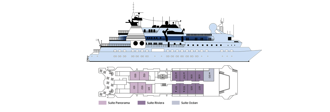 Plan Du Bateau La Belle Des Océans Bateau MV La Belle des Océans | Croisières au Canada sur le Saint