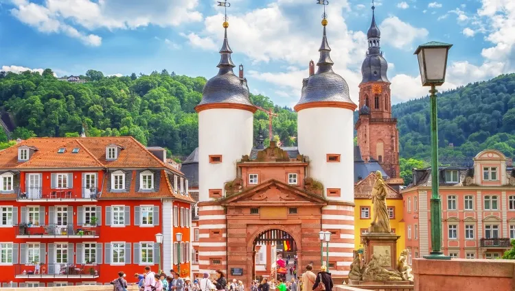 Le pont d'Heidelberg 