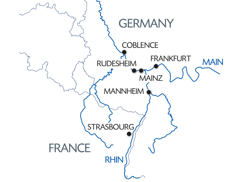 scenic river cruise romantic rhine and moselle