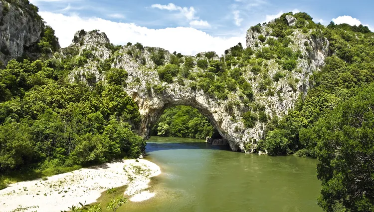 Les gorges d'Ardèche 