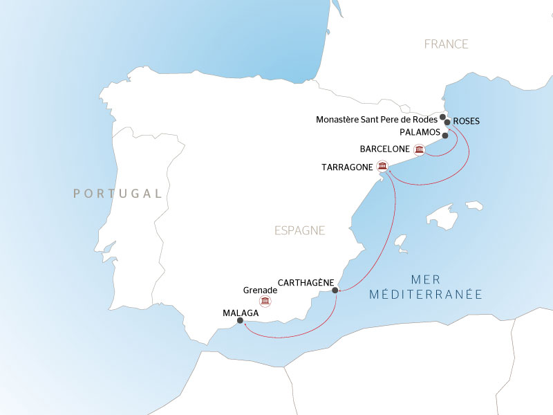 Carte Maritime Mer Méditerranée - BML PP