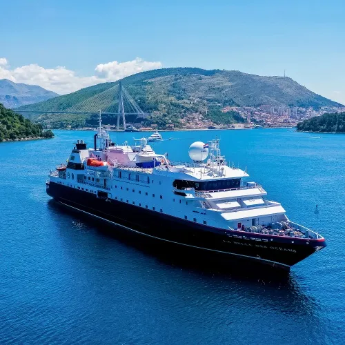 La Belle des Océans en mer adriatique